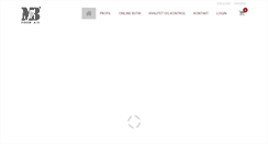Desktop Screenshot of mbfood.dk